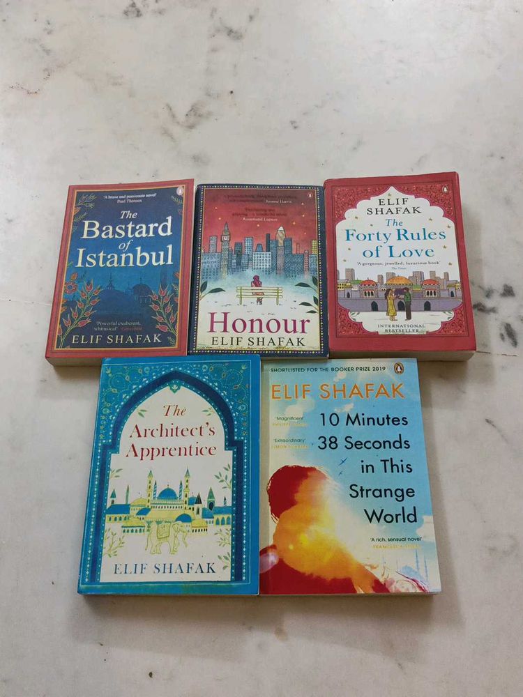 Elif Shafak Book Collection