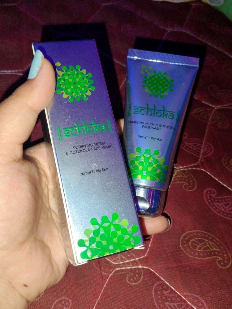 Modicare Schloka Purifying Neem And Gotukola Face Wash Normal To Oily Skin