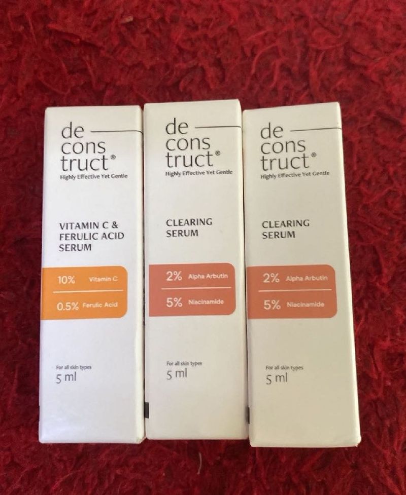 Deconstruct Serum Bundle 5ml Trio Kit