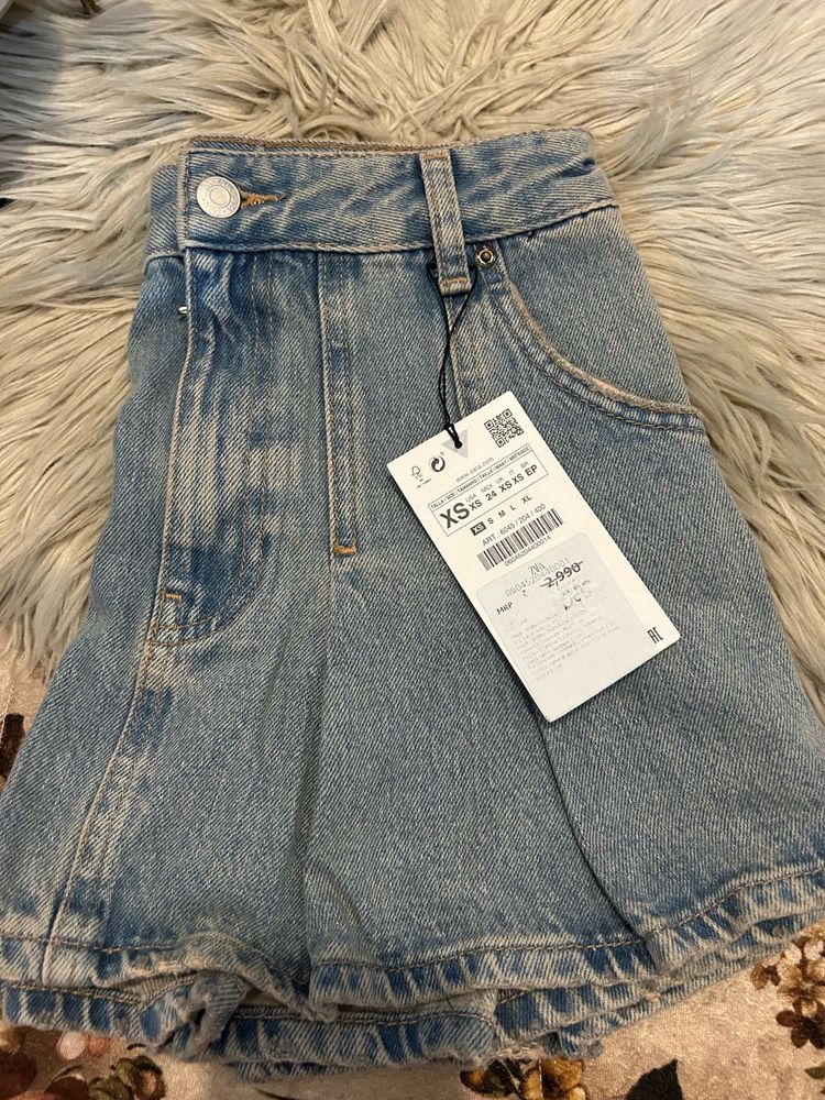 Zara Denim Skirt