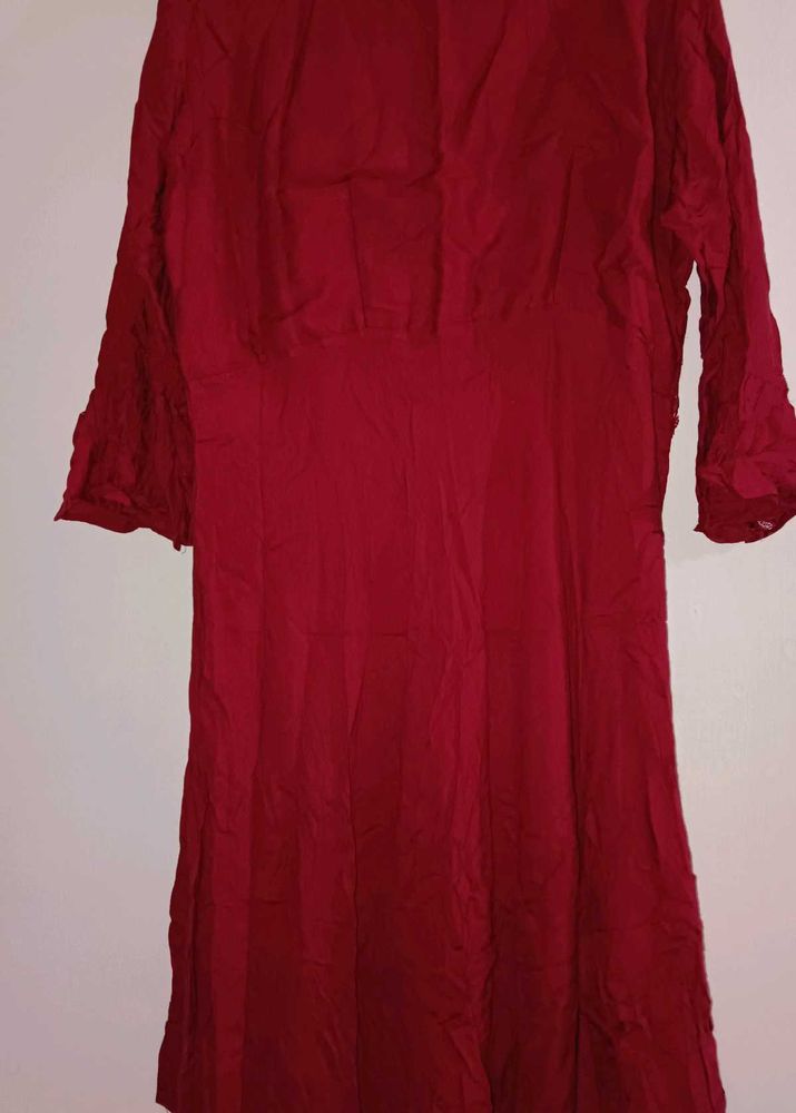 Red Midi Dress