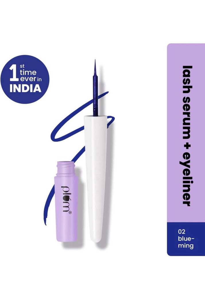 Plum Lash Serum Eyeliner ( Blue )