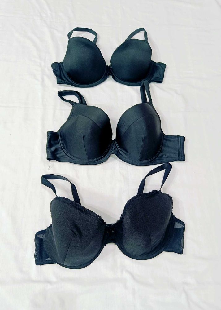 💫♥️ heavy paded push-up Bra Bundle - Set of 3