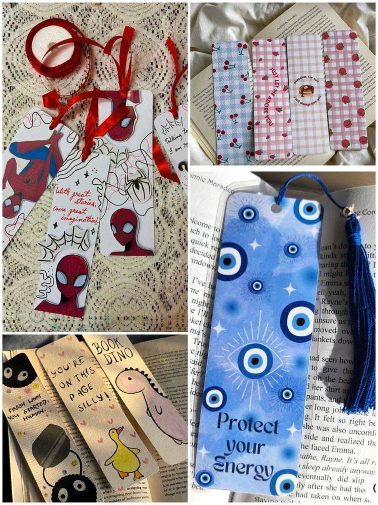 12 Handmade Bookmarks
