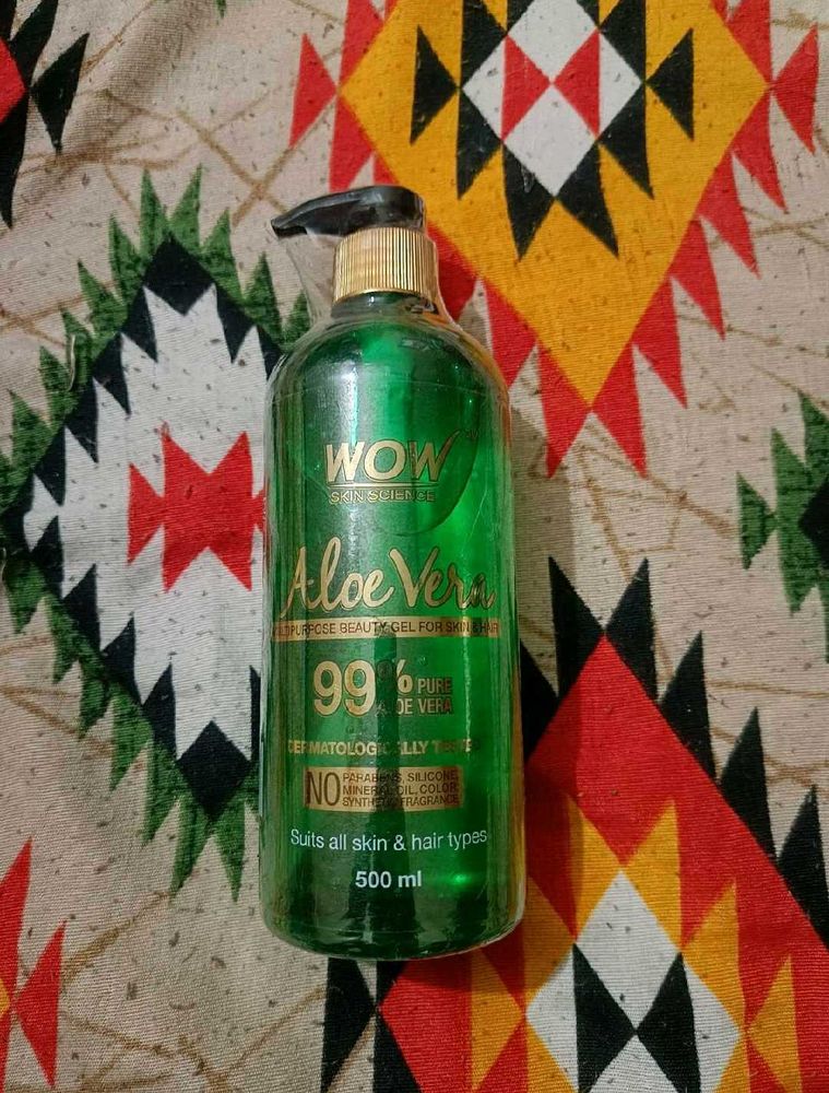 WOW Aloe Vera Gel 500 Ml