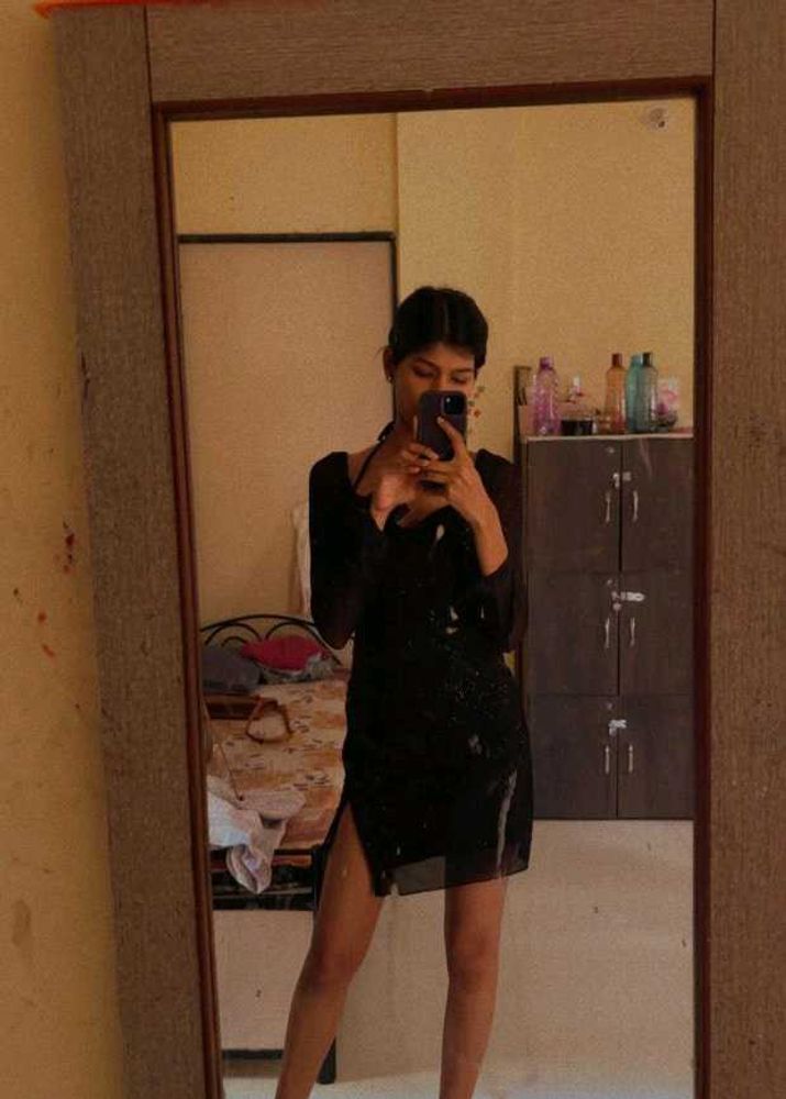 Sweetheart Neck Black Dress