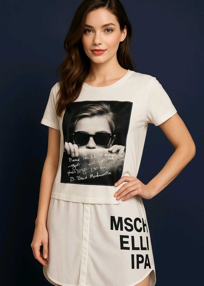 Graphic Print Tee