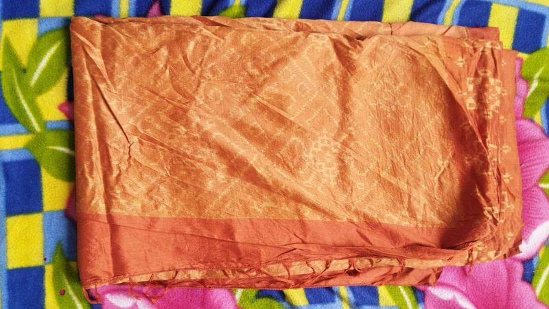 Beautiful Orange Color saree