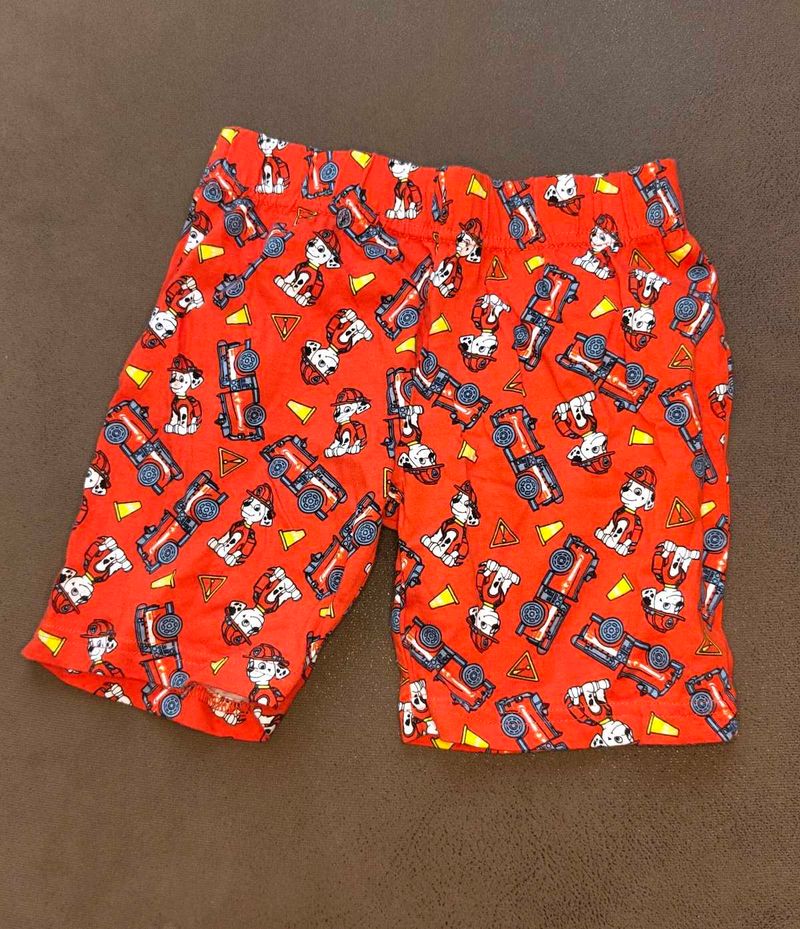 New RED Shorts - Gear Up with Paw Patrol Fun