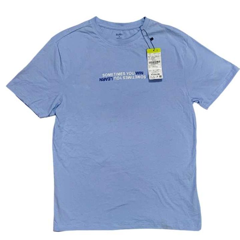 Zudio Blue Graphic Tee - New with Tags!