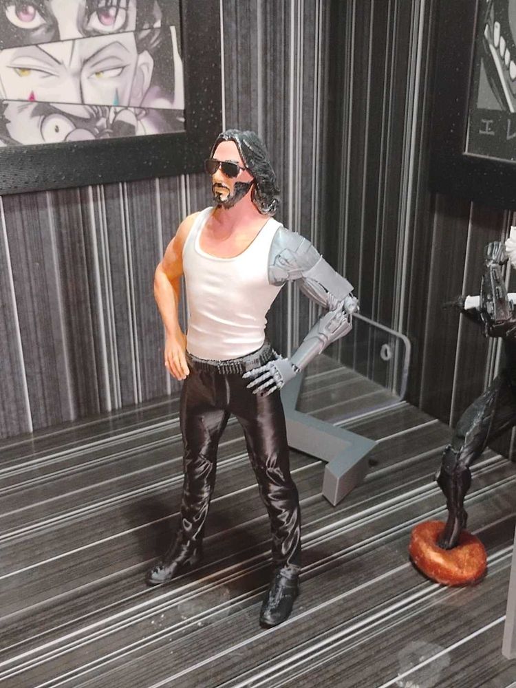 Cyberpunk 2077 Figurine 3d printed