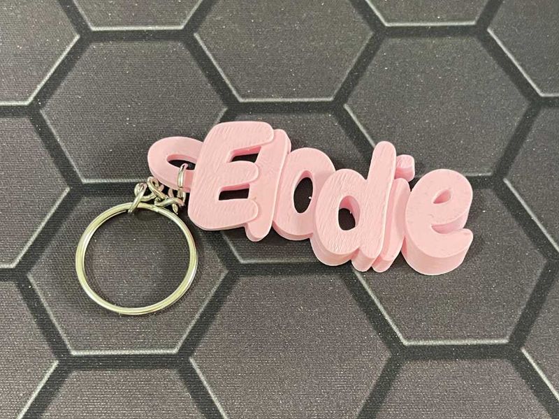 Custom Name Keychain
