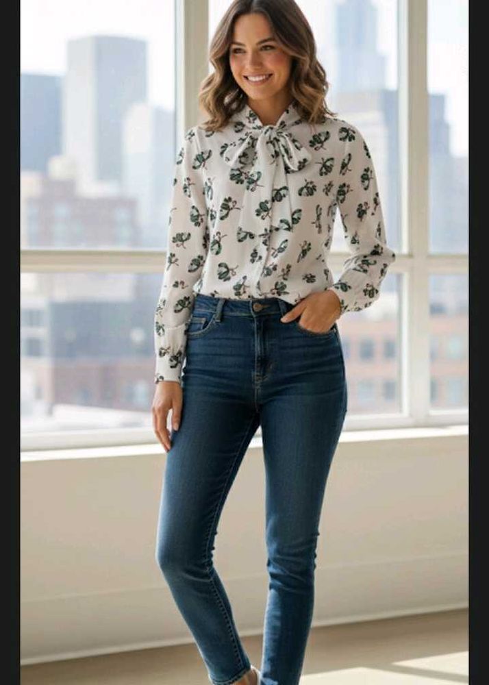 Floral Print Blouse
