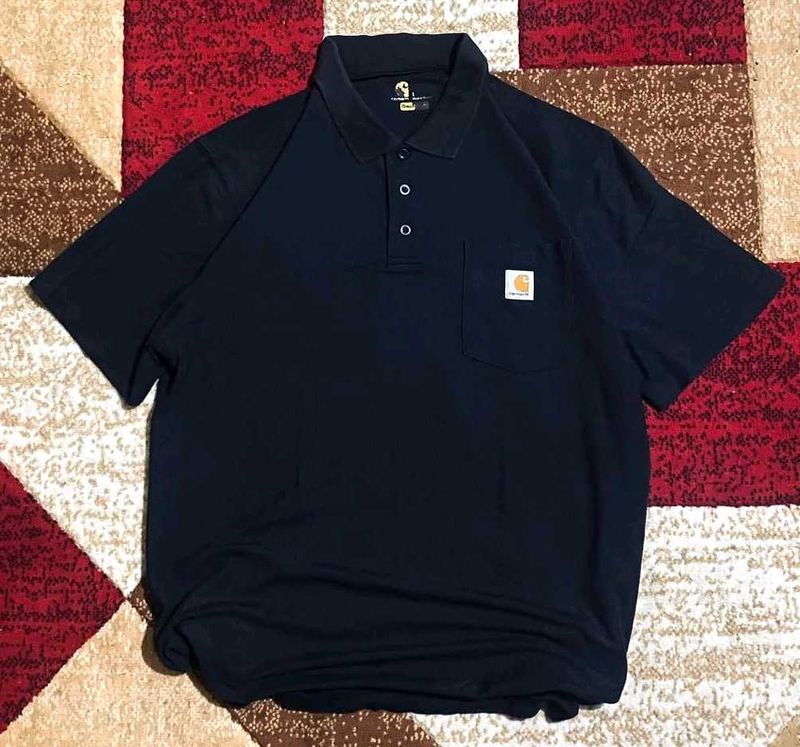 Carhartt Black Polo T-Shirt