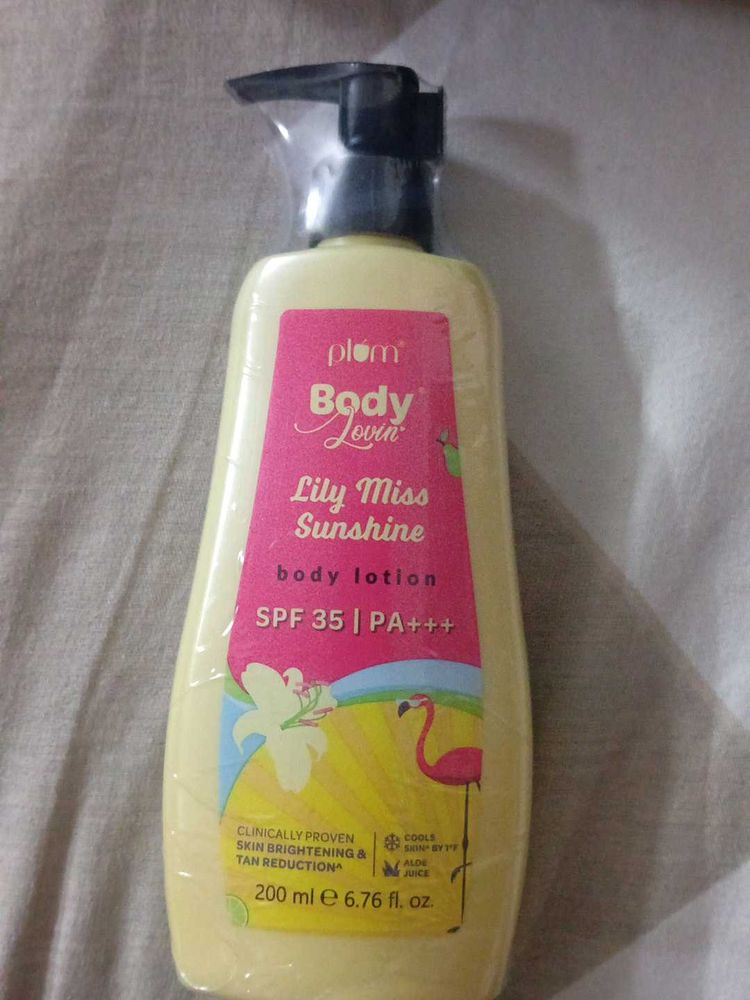 Plum Body Lovin' Lily Miss Sunshine Lotion