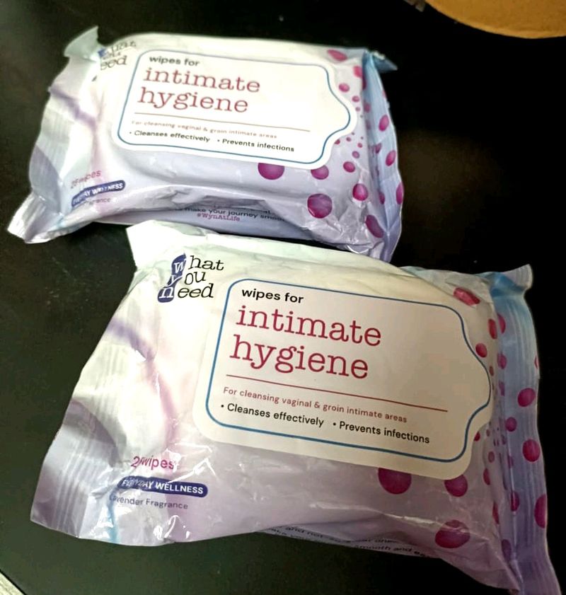 (Pack Of 2)WYN Intimate Wipes