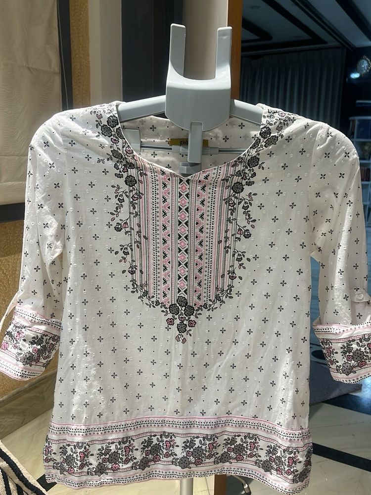 Floral Embroidered Top