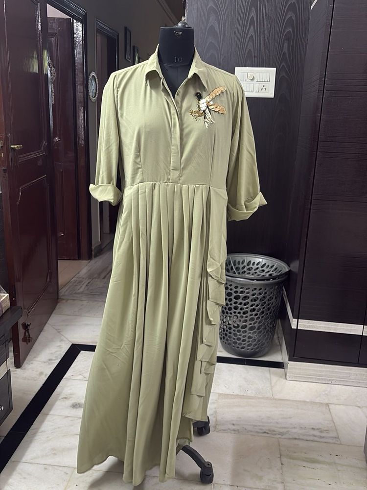 Designer Drape Gown