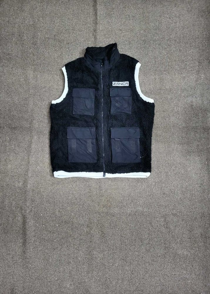 ZANCA Black Half Jacket