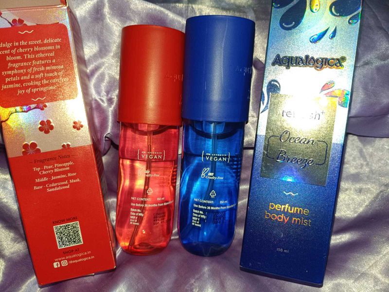 Aqualogica Body Mist Duo