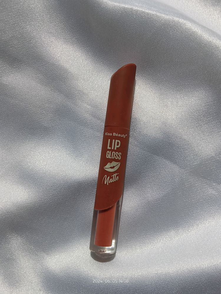 Kiss Beauty Lip Gloss Matte