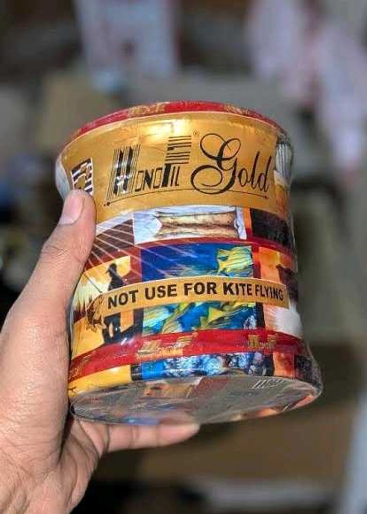 Gold Kite Flying String High Quality Glass Include