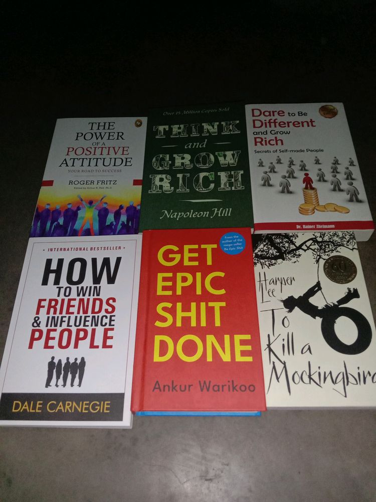 International Best Seller 6 Books Combo Offer