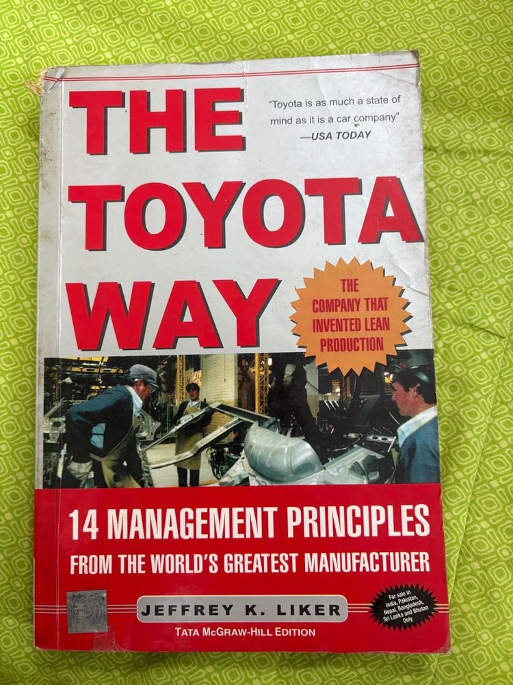 &#34;The Toyota Way&#34; by Jeffrey K. Liker