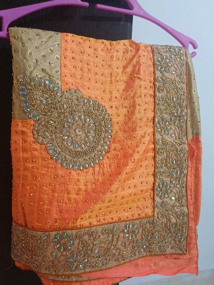 Elegant Embellished Saree