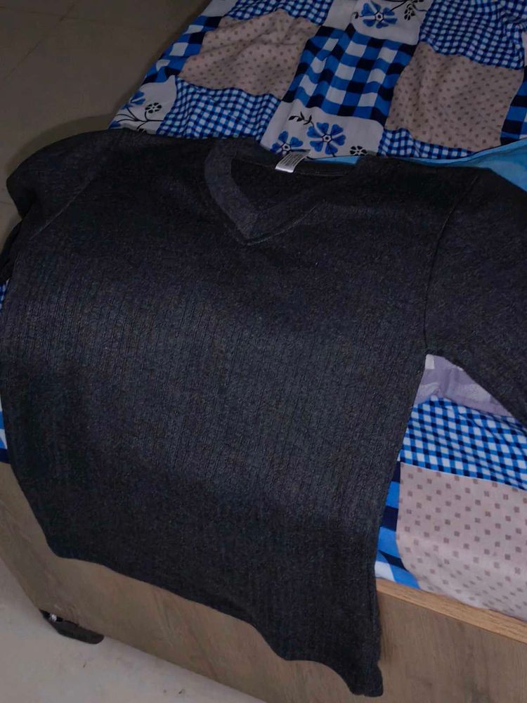 Men's Gray Thermal Wear