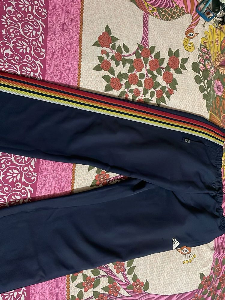 Adidas stripe track pants