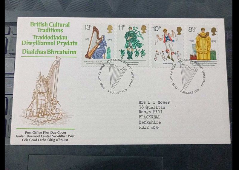 British Cultural Traditions Stamps