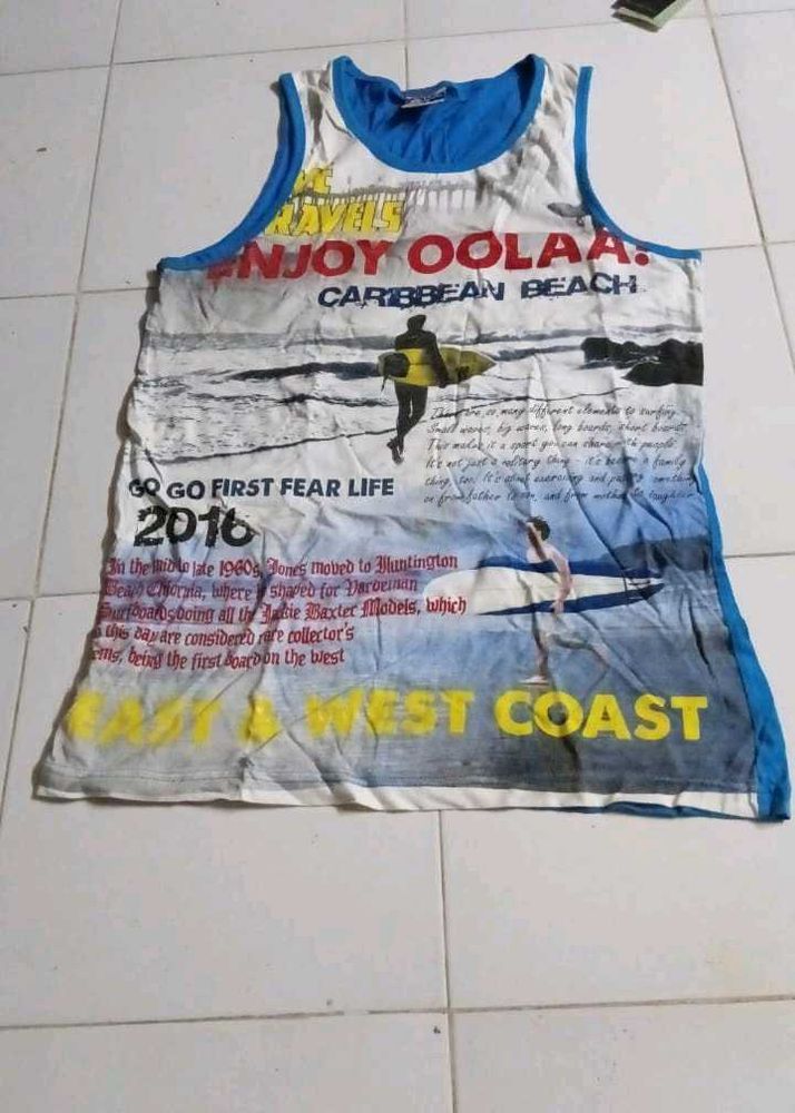 cool printed tank top for beaches