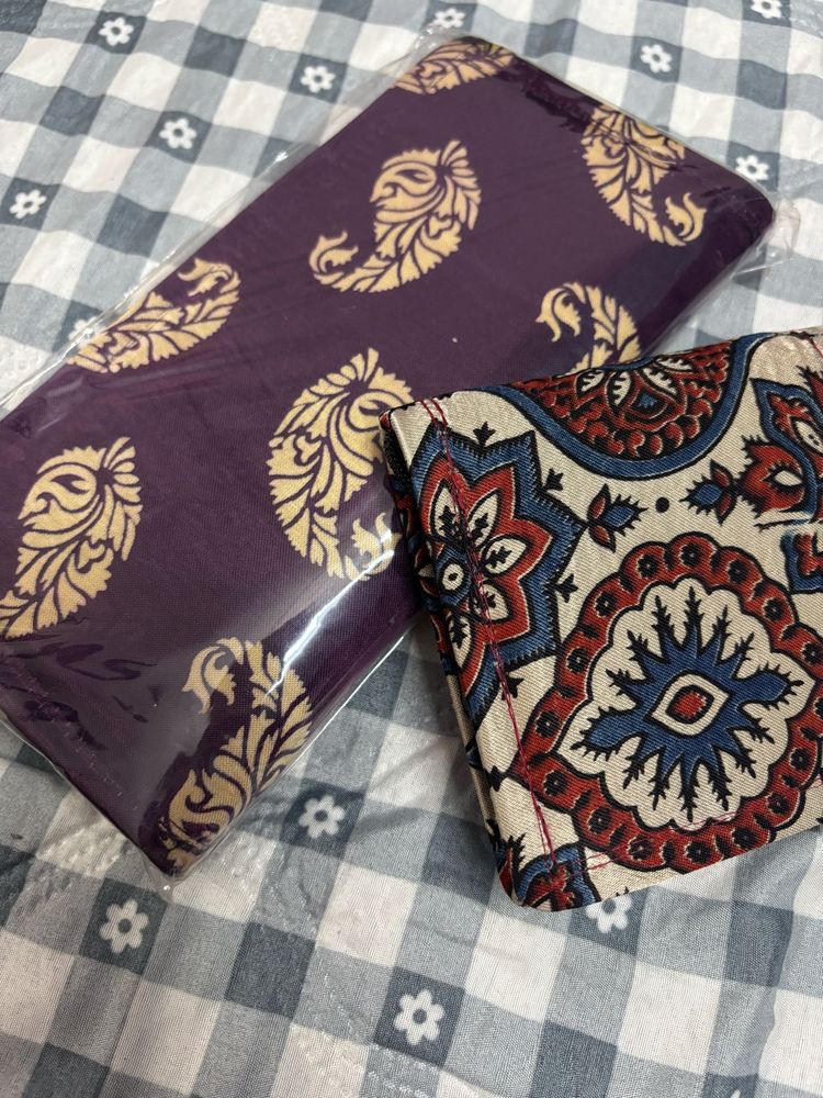 Mashru Silk wallets