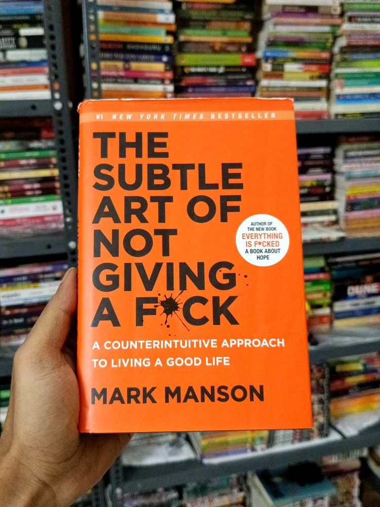 Hardcover The Subtle Art of Not Giving a F*ck