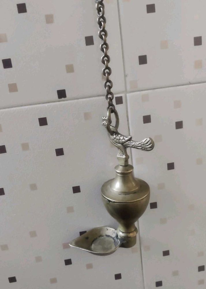 Hanging Brass Diya