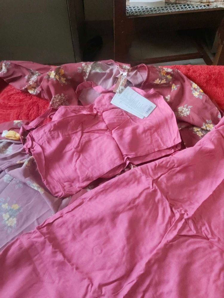 Floral Kurta Set with Dupatta