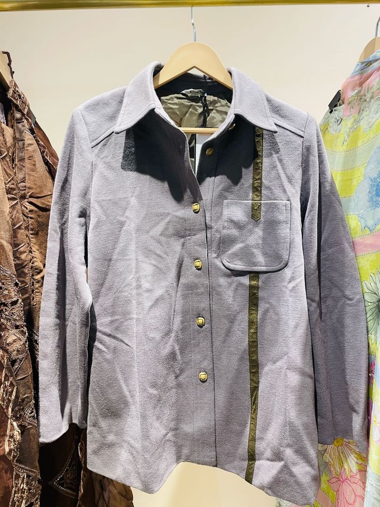 Retro Chic Button-Down Top