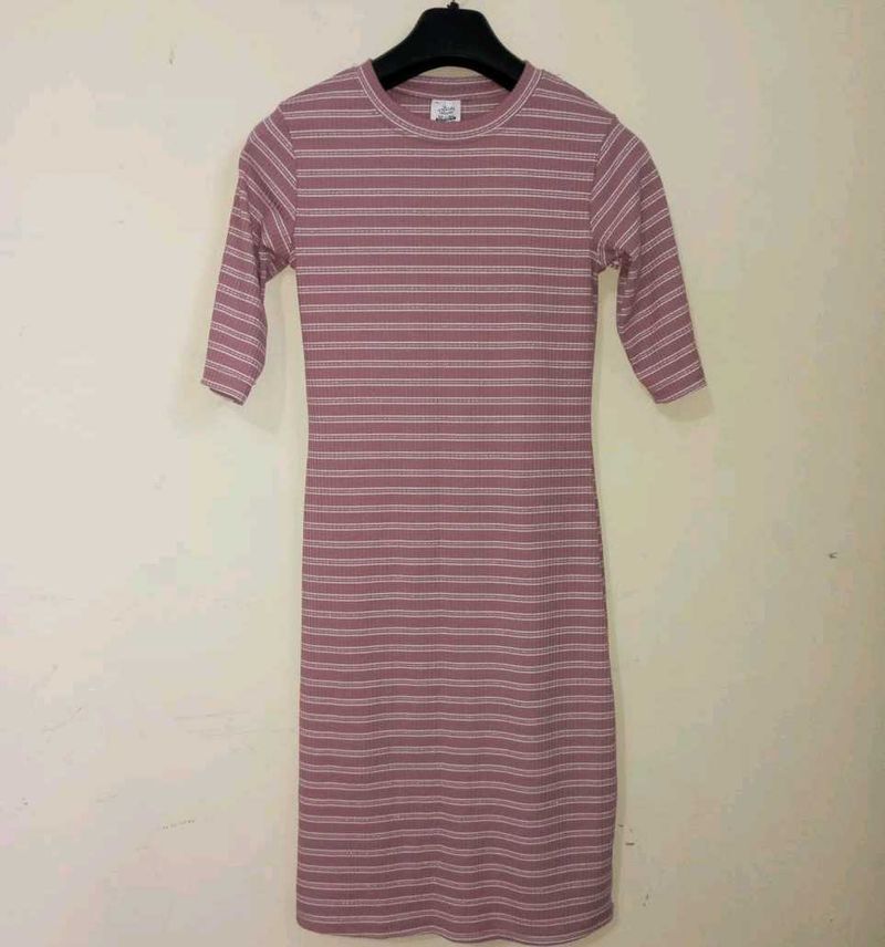 Striped Bodycon Dress