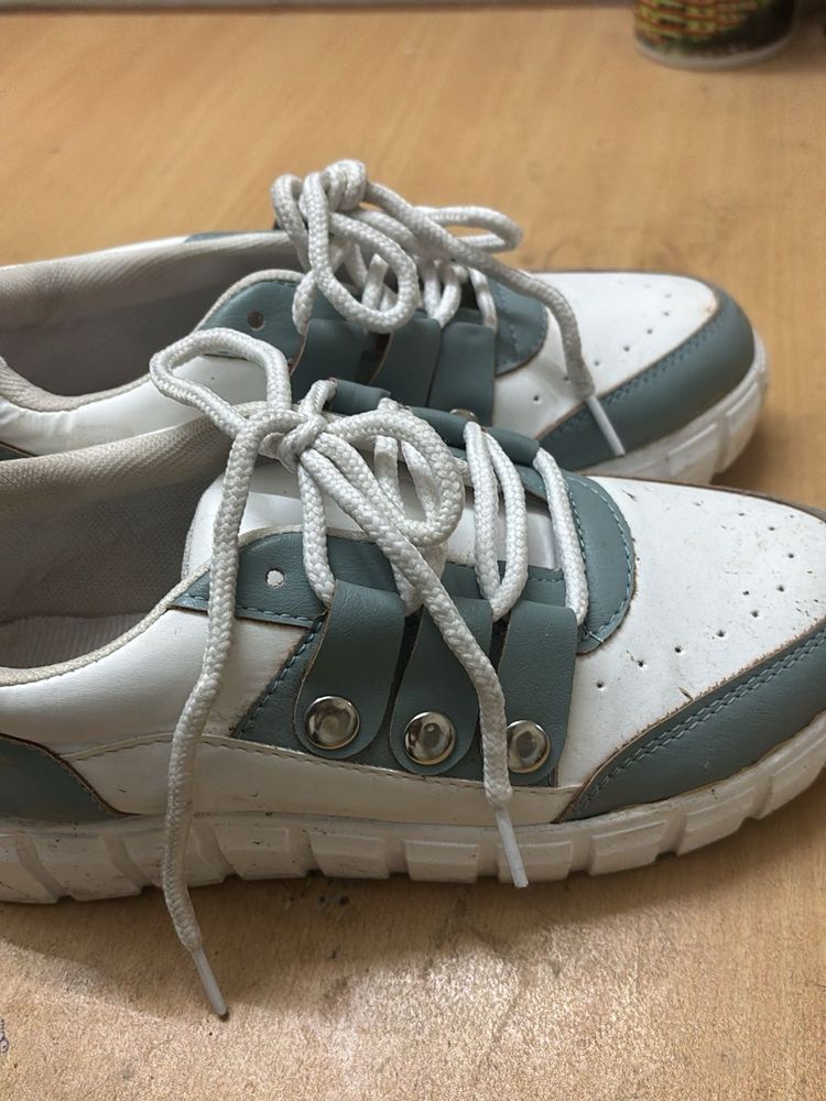 Stylish White Sneakers