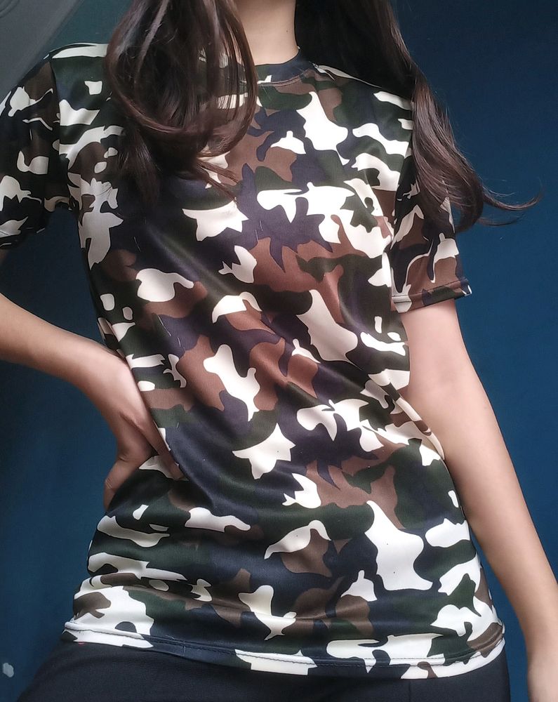 Army Printed Tshirt