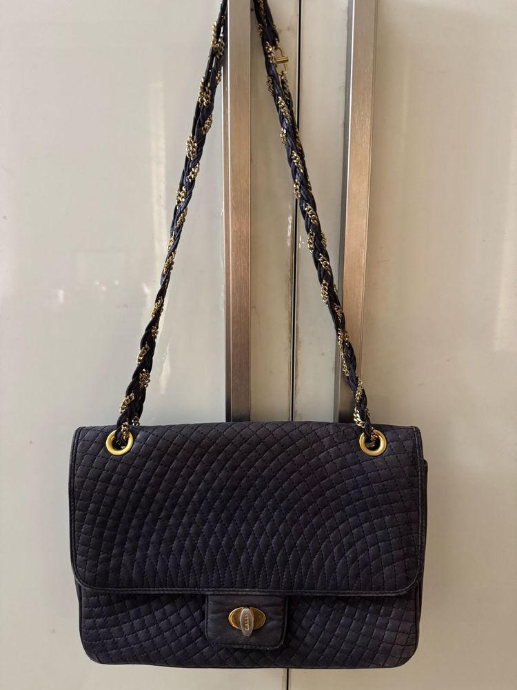 Bally Quilted Shoulder Bag