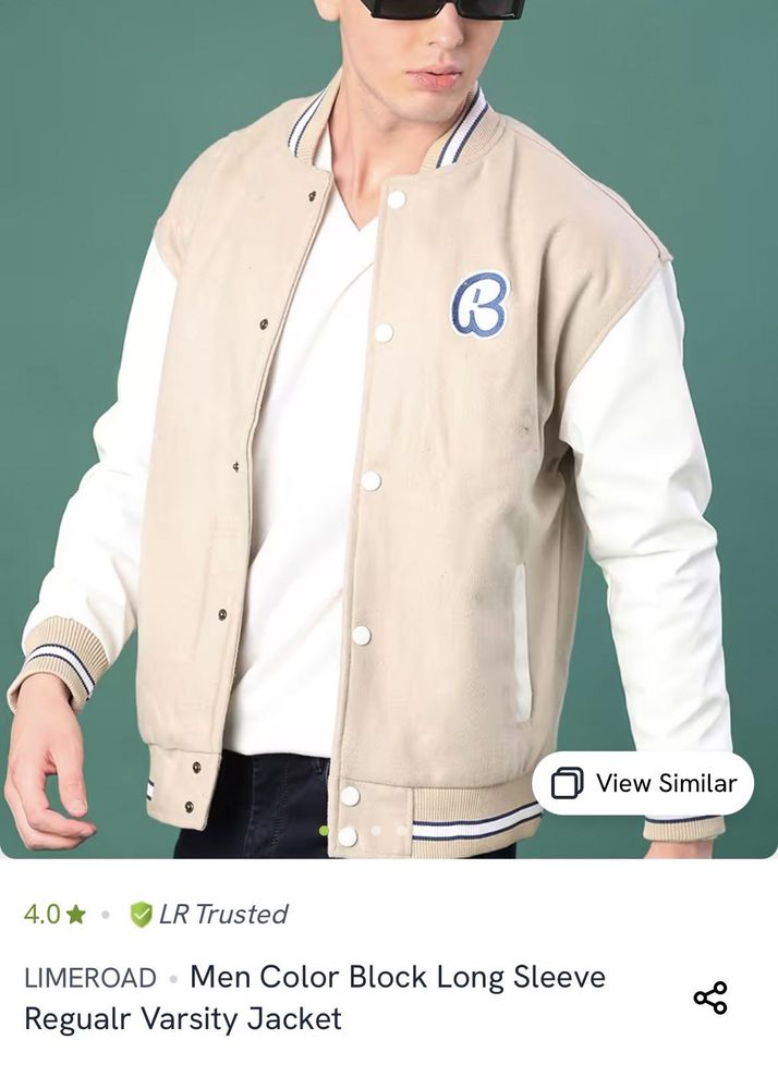 LIMEROAD Varsity Jacket - Stylish!