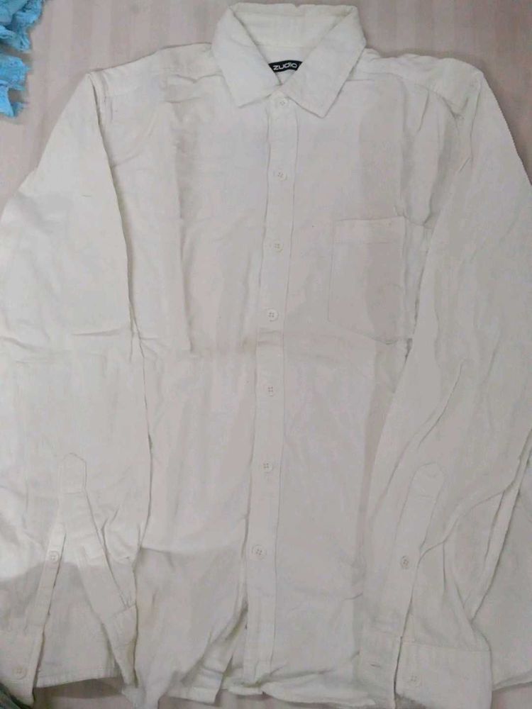 Classic White Long Sleeve Shirt