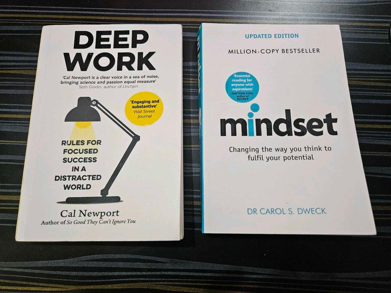 Deep Work &amp; Mindset - 2 Book Set