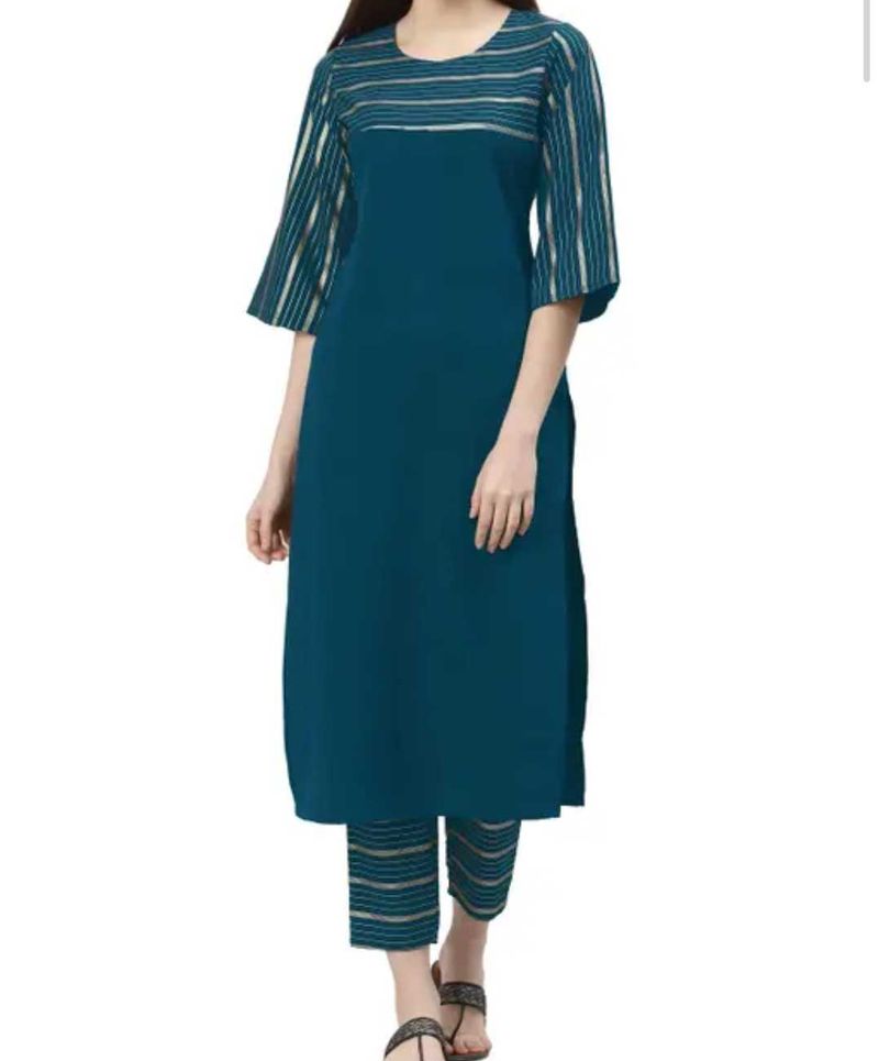 Blue Kurti set