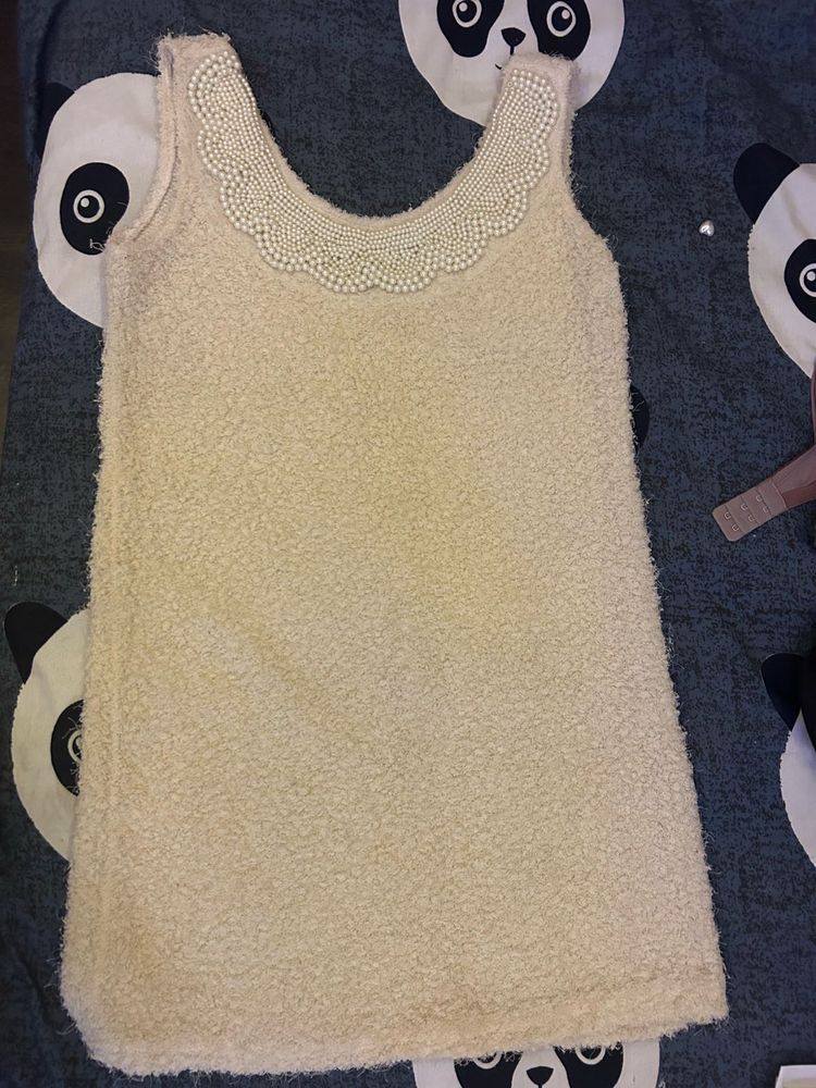 Cute Sleeveless Mini Dress