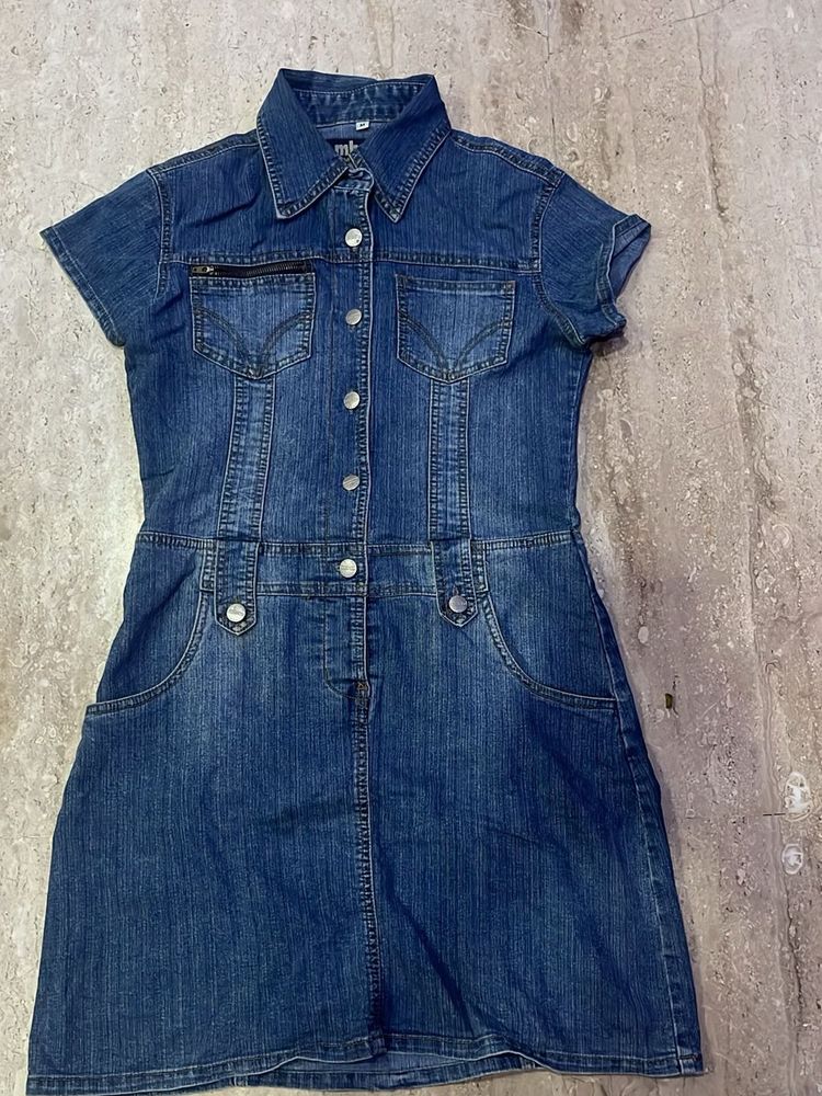Denim Mini Dress