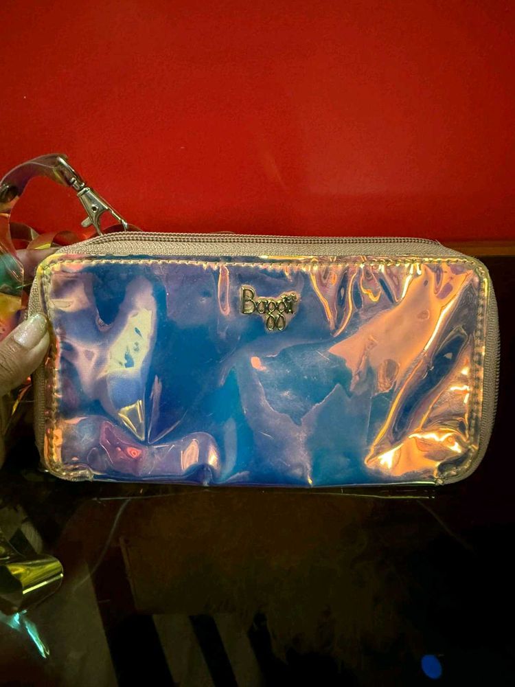 Holographic  sling bag