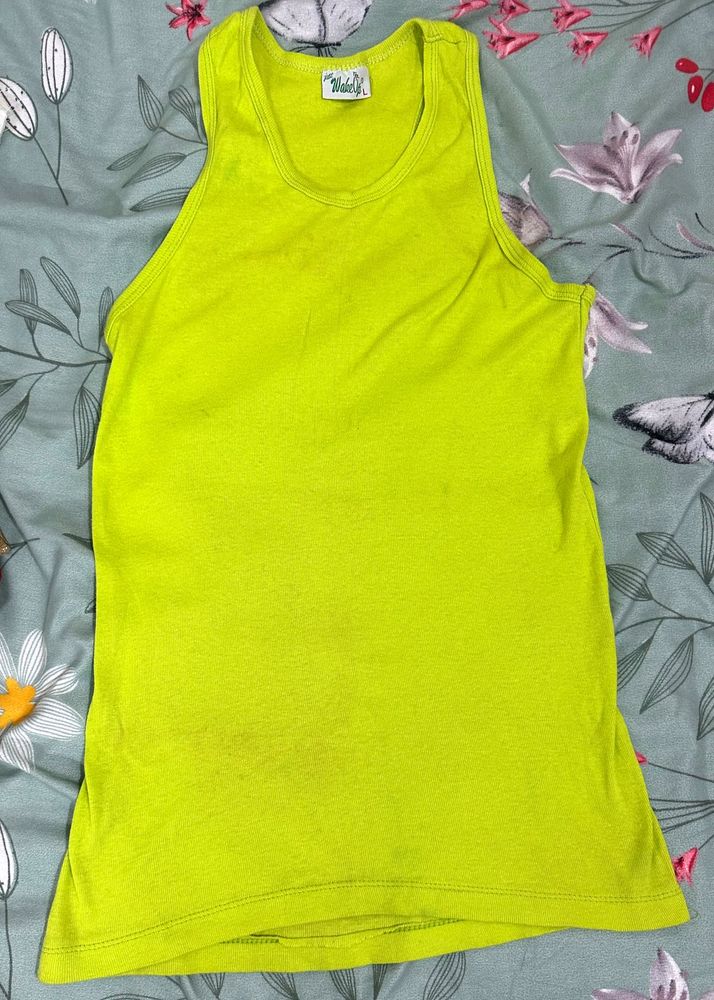 Neon Green Tank Top